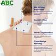 Abc W&auml;rme-Pflaster sensitive-Vlies Hansaplast med - 3