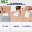 Abc W&auml;rme-Pflaster sensitive-Vlies Hansaplast med - 6