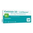 Cetirizin 10-1A Pharma Filmtabletten - 1