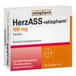 Herzass-ratiopharm 100 mg Tabletten - 1