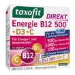 Taxofit Energie B12 500 + D3+C Direkt Granulat - 1