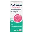 Dolormin f&uuml;r Kinder Ibuprofensaft 40 mg / ml Suspension  - 1