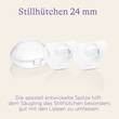 LANSINOH Stillh&uuml;tchen 24 mm - 6