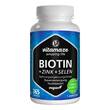 Biotin 10 mg hochdosiert + Zink+Selen Tabletten - 1