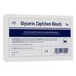 GLYCERIN Z&Auml;PFCHEN R&ouml;sch 3 g gegen Verstopfung - 1