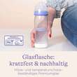 LANSINOH Weithalsflasche Glas 240 ml mit Sauger M - 2