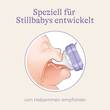 LANSINOH Weithalsflasche Glas 240 ml mit Sauger M - 3