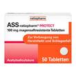 Ass-ratiopharm Protect 100 mg magensaftresistent Tabletten - 1
