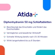 Diphenhydramin Atida + 50 mg Tabletten - 2