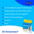 ES-Kompressen steril 7,5x7,5 cm 8fach 17f&auml;dig - 2