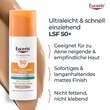 Eucerin Sun Oil Control tinted Creme Lsf 50 + mitt. - 8