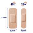 Hansaplast Sensitive Pflasterstrips hautton light - 3