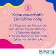 Kadezyklus bei starken Blutung.w.d.Menst 400mg Fta - 7