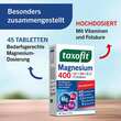 Taxofit Magnesium 400 + B1+B6+B12+Fols&auml;ure Tabletten - 6