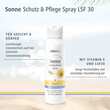 Sonne Schutz &amp; Pflege Aktiv Aerosol-Spray Lsf 30 - 4