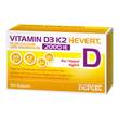 Vitamin D3 K2 Hevert + Calcium und Magnes.2000 IE Kapseln  - 1