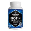 Biotin 10 mg hochdosiert + Zink+Selen Tabletten - 1