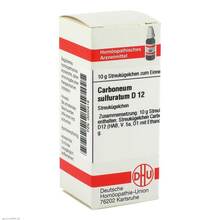 Abbildung: Carboneum Sulfuratum D 12 Globuli 10 g, Globuli PZN 00000419 