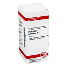 Abbildung: CHIMAPHILA UMBELLATA D 12 Tabletten 80 St, Tabletten PZN 00000460 