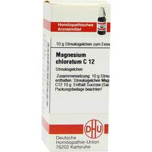 Abbildung: Magnesium chloratum C 12 Globuli 10 g, Globuli PZN 00001258 