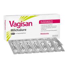 Abbildung: Vagisan Milchsäure Vaginalzäpfchen 14 St, Vaginalsuppositorien PZN 00003441 