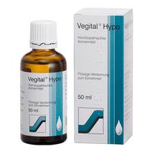 Abbildung: VEGITAL Hypo Tropfen zum Einnehmen 50 ml, Tropfen zum Einnehmen PZN 00014491 