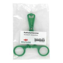 Abbildung: Katheterklemme scherenform Kunststoff 1 St PZN 00025891 