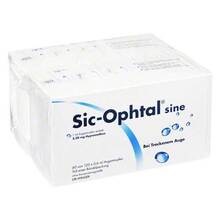 Abbildung: Sic Ophtal sine Augentropfen Augentropfen 120X0.6 ml, Augentropfen PZN 00028814 