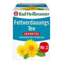 Abbildung: BAD HEILBRUNNER Fettverdauungstee Filterbeutel 8X1.8 g, Filterbeutel PZN 00052882 