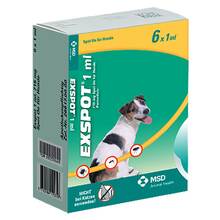 Abbildung: Exspot Lösung für Hunde 6X1 ml, Lösung PZN 00055840 