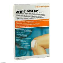 Abbildung: Opsite Post-OP 8,5x9,5 cm Verband 5 St, Verband PZN 00081719 