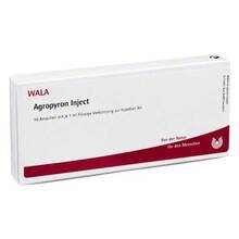 Abbildung: AGROPYRON Inject Ampullen 10X1 ml, Ampullen PZN 00084853 