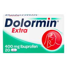 Abbildung: Dolormin extra Filmtabletten 20 St, Filmtabletten PZN 00091089 