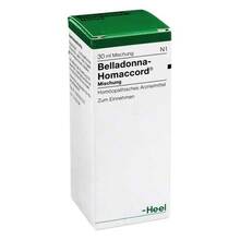 Abbildung: BELLADONNA HOMACCORD Tropfen 30 ml, Tropfen PZN 00113514 