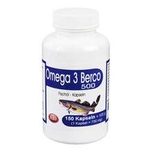 Abbildung: Omega-3 Berco 500 Kapseln 150 St, Kapseln PZN 00114979 