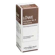Abbildung: Löwe Komplex Nr.9 Valeriana Tropfen 50 ml, Tropfen PZN 00118397 