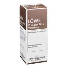 Abbildung: Löwe Komplex Nr.9 Valeriana Tropfen 100 ml, Tropfen PZN 00118405 