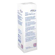 Abbildung: Schlitzkompressen 5x5 cm unsteril 12fach 100 St, Kompressen PZN 00120141 