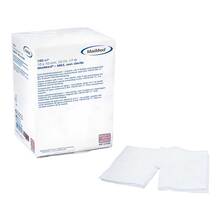 Abbildung: Schlitzkompressen 10x10 cm unsteril 12fach 100 St, Kompressen PZN 00120164 