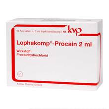 Abbildung: Lophakomp Procain 2 ml Injektionslösung 10X2 ml, Injektionslösung PZN 00123926 