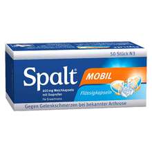 Abbildung: Spalt Mobil Weichkapseln 50 St, Weichkapseln PZN 00128556 