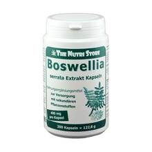 Abbildung: BOSWELLIA 400 mg Extrakt vegetarische Kapseln 200 St, Kapseln PZN 00134309 