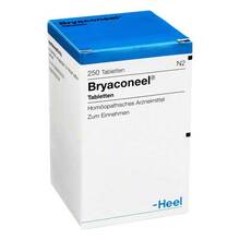 Abbildung: BRYACONEEL Tabletten 250 St, Tabletten PZN 00159249 