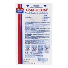 Abbildung: Gota-Derm thin hydrokoll.Wundpflaster steril 5x10 cm 1 St, Pflaster PZN 00166522 