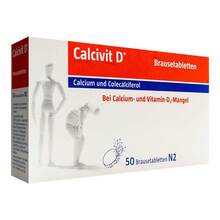 Abbildung: Calcivit D Brausetabletten 100 St, Brausetabletten PZN 00170216 