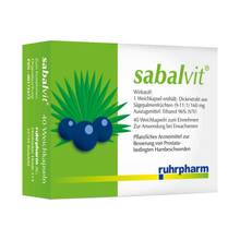Abbildung: Sabalvit Kapseln 40 St, Kapseln PZN 00173373 
