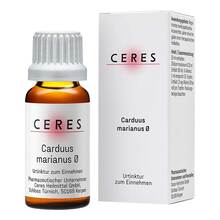 Abbildung: Ceres Carduus marianus Urtinktur 20 ml, Tropfen PZN 00178732 