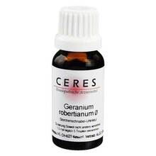 Abbildung: CERES Geranium robertianum Urtinktur 20 ml, Tropfen PZN 00178962 