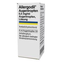 Abbildung: Allergodil Augentropfen 6 ml, Augentropfen PZN 00179223 