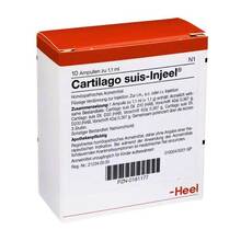 Abbildung: CARTILAGO suis Injeel Ampullen 10 St, Ampullen PZN 00181177 